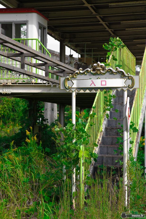 Overgrown entrance courtesy of meow.fr