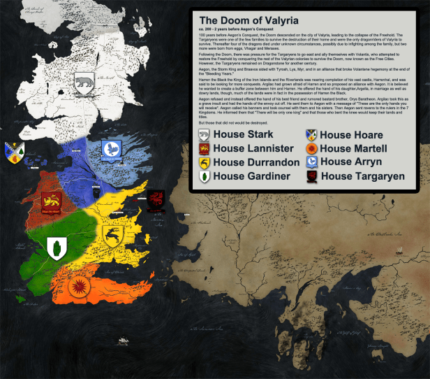 Game Of Thrones History Map 8